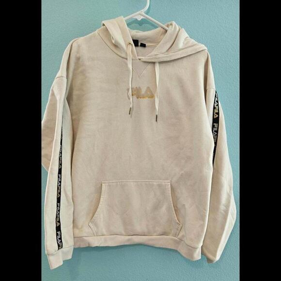 FILA Casual Hoodie with Logo - Size 2XL Unisex - Picture 1 of 6